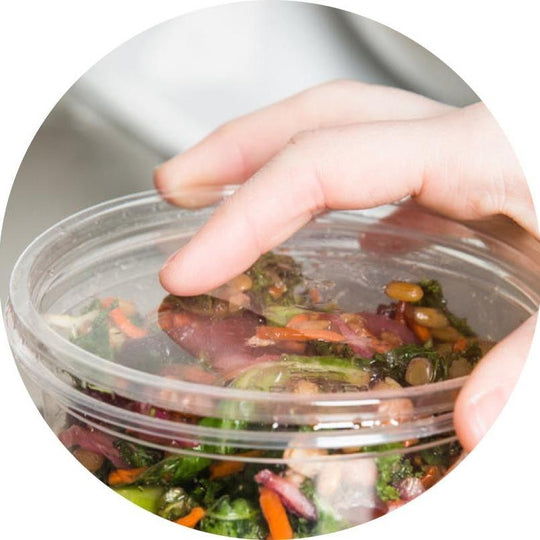 Compostable PLA Deli Pot Lids