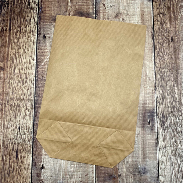 Recyclable and Compostable Rose Bottom Brown Paper Bags