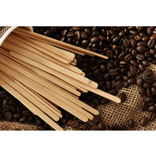 7.5" Stirrers Wooden Stirrers