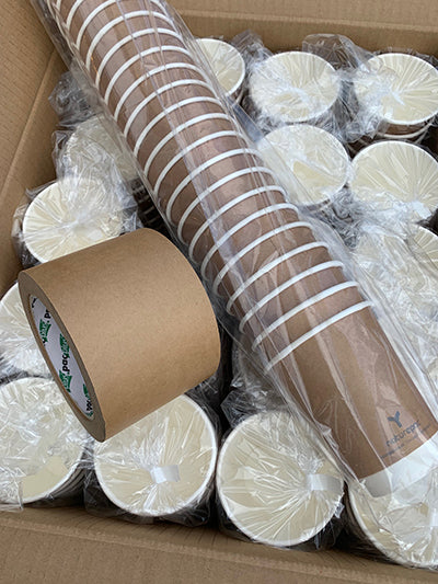 Packaging of our Compostable Products - Header Image