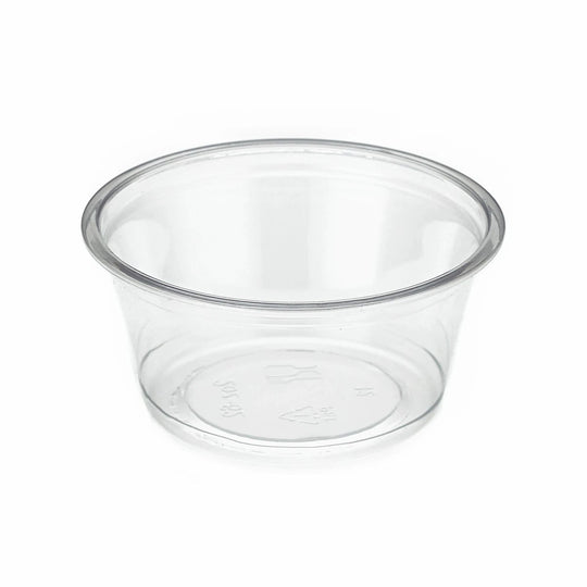 Clear PET portion Pot
