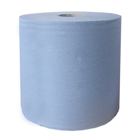 2 Ply Economy Blue Centre Feed 6/Case