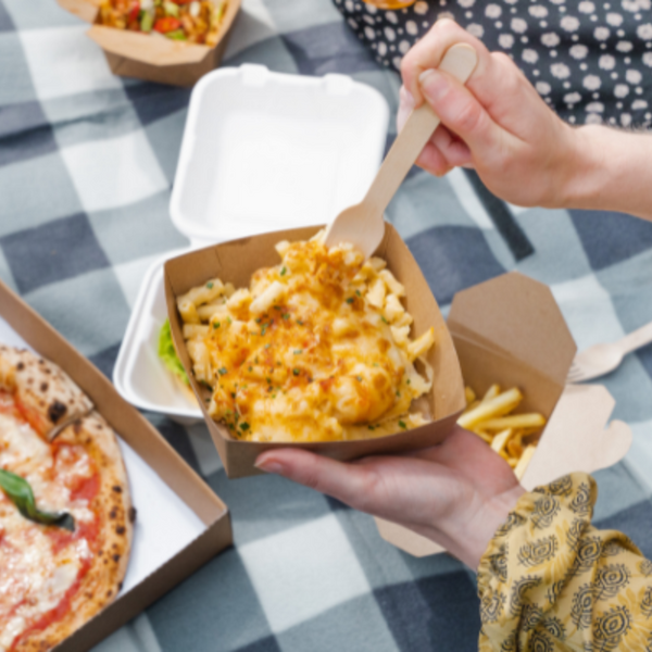 Recyclable Open Food Trays