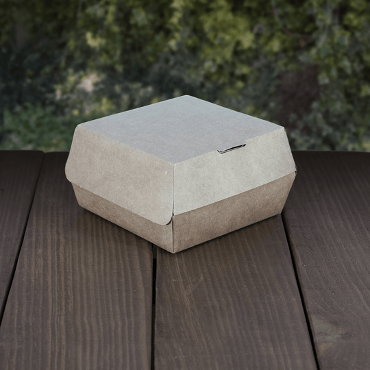 Recyclable and Compostable Kraft Burger Boxes
