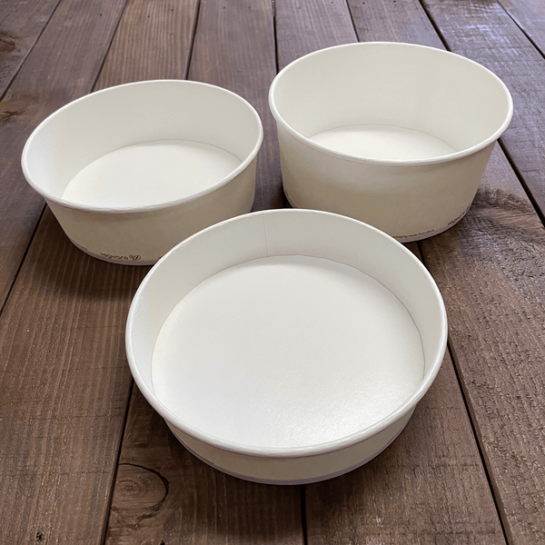 Compostable Wide Format Food Bowls