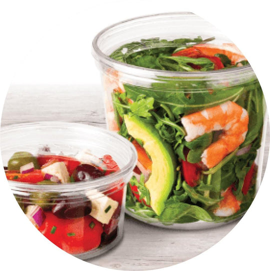 Compostable PLA Deli Pots