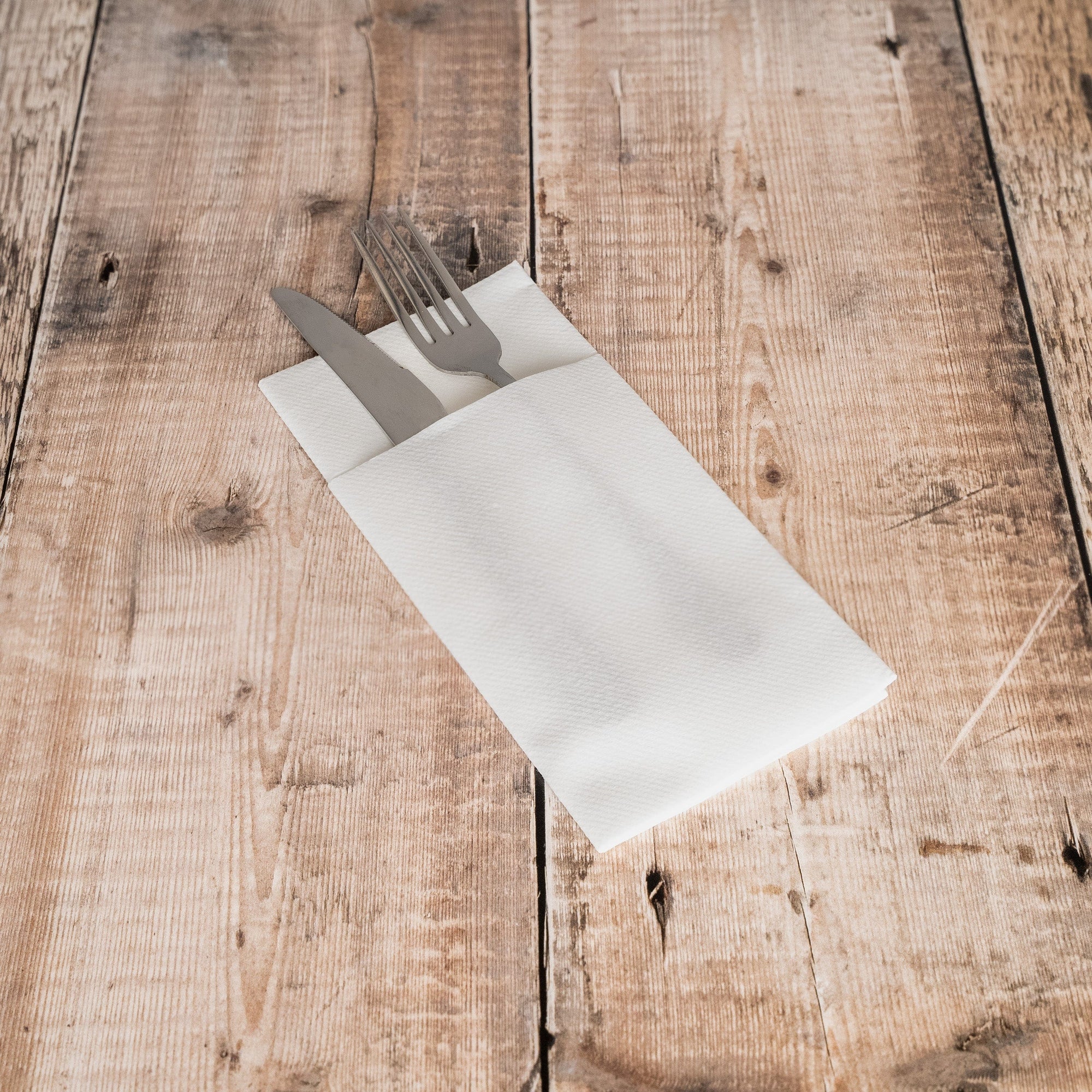 Recyclable and Compostable Napkins with Cutlery Pocket | Naturepac ...