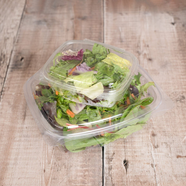 Compostable Clear PLA Salad Boxes