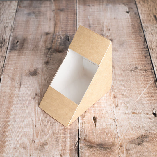 Recyclable Kraft Sandwich Wedges