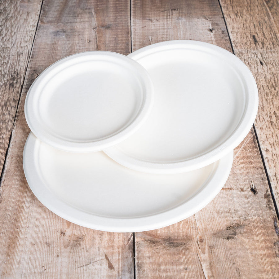 Compostable Plates & Bowls for Cold and Hot Food NaturePac