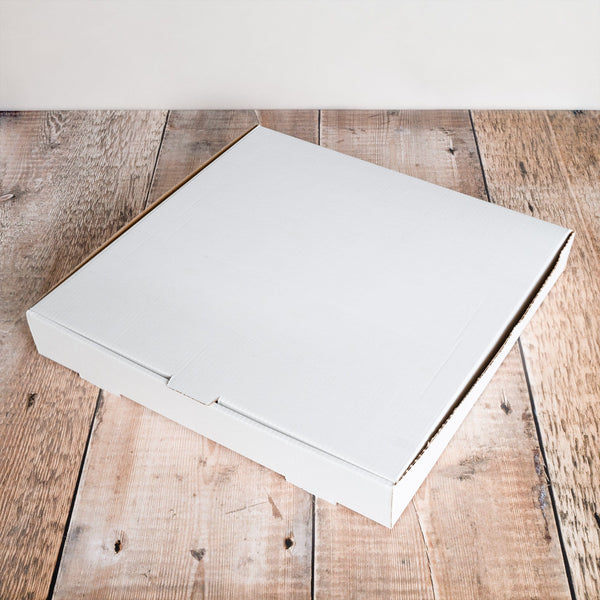 Pizza Boxes - White Kraft - Recyclable & Compostable